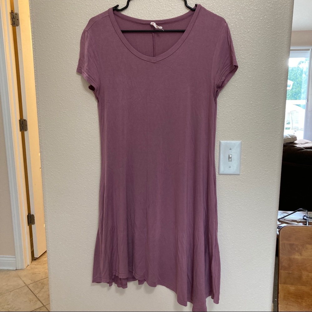 Large Asymmetrical dress with POCKETS!